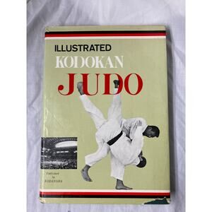 Illustrated Kodokan Judo Hardcover w/ Dust Jacket 1964 Dainippon Publishing Co.